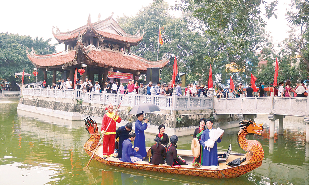 Xã Tiên Du phát triển không gian văn hóa gắn với đô thị du lịch